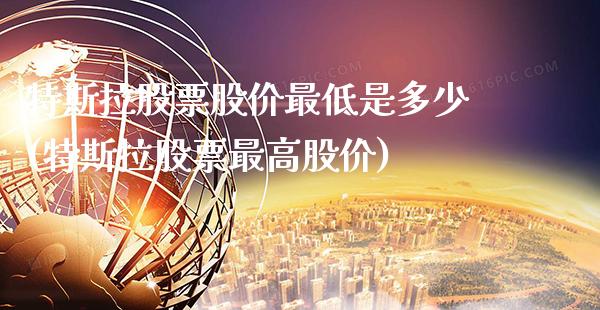 特斯拉股票股价最低是多少(特斯拉股票最高股价)_https://www.gnhpgy.com_原油期货_第1张