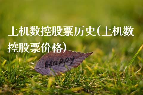 上机数控股票历史(上机数控股票价格)_https://www.gnhpgy.com_德指期货_第1张