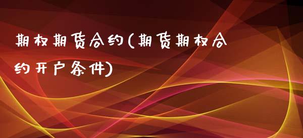 期权期货合约(期货期权合约开户条件)_https://www.gnhpgy.com_德指期货_第1张