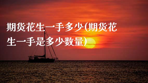期货花生一手多少(期货花生一手是多少数量)_https://www.gnhpgy.com_道指期货_第1张