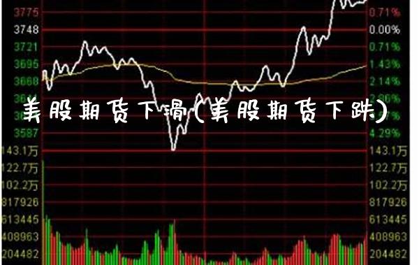 美股期货下滑(美股期货下跌)_https://www.gnhpgy.com_股指期货_第1张