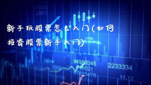 新手玩股票怎么入门(如何投资股票新手入门)_https://www.gnhpgy.com_期货知识_第1张