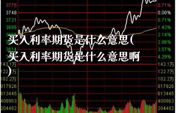 买入利率期货是什么意思(买入利率期货是什么意思啊)_https://www.gnhpgy.com_黄金期货_第1张