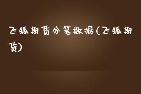 飞狐期货分笔数据(飞狐期货)_期货百科_第1张_公牛期货直播室 飞狐期货分笔数据(飞狐期货)_https://www.gnhpgy.com_期货百科_第1张