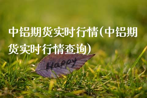 中铝期货实时行情(中铝期货实时行情查询)_https://www.gnhpgy.com_纳指期货_第1张