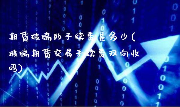 期货玻璃的手续费是多少(玻璃期货交易手续费双向收吗)_https://www.gnhpgy.com_德指期货_第1张