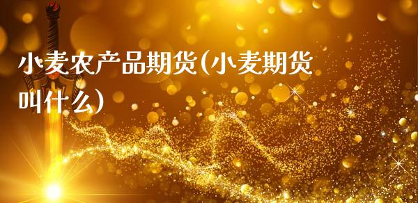 小麦农产品期货(小麦期货叫什么)_https://www.gnhpgy.com_恒指期货_第1张