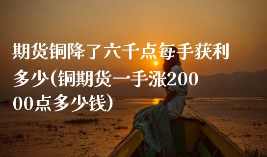 期货铜降了六千点每手获利多少(铜期货一手涨20000点多少钱)_https://www.gnhpgy.com_道指期货_第1张