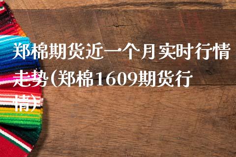郑棉期货近一个月实时行情走势(郑棉1609期货行情)_https://www.gnhpgy.com_纳指期货_第1张