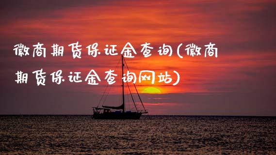 徽商期货保证金查询(徽商期货保证金查询网站)_https://www.gnhpgy.com_恒指期货_第1张