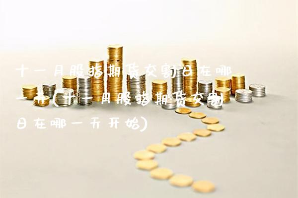十一月股指期货交割日在哪一天(十一月股指期货交割日在哪一天开始)_https://www.gnhpgy.com_原油期货_第1张