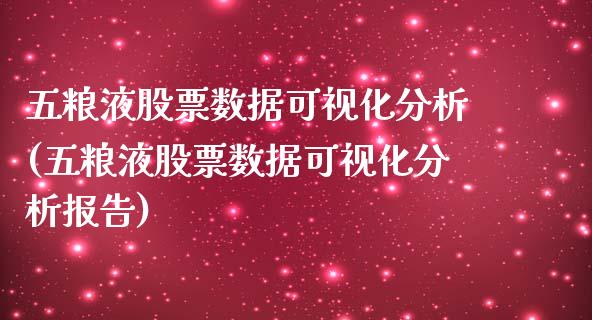 五粮液股票数据可视化分析(五粮液股票数据可视化分析报告)_https://www.gnhpgy.com_期货知识_第1张