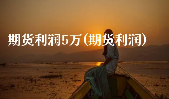 期货利润5万(期货利润)_https://www.gnhpgy.com_纳指期货_第1张