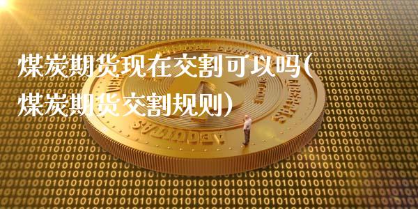 煤炭期货现在交割可以吗(煤炭期货交割规则)_https://www.gnhpgy.com_原油期货_第1张