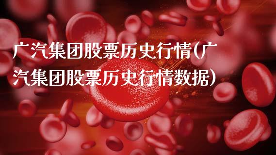 广汽集团股票历史行情(广汽集团股票历史行情数据)_https://www.gnhpgy.com_股指期货_第1张