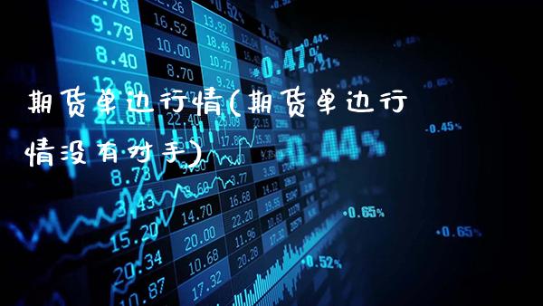 期货单边行情(期货单边行情没有对手)_https://www.gnhpgy.com_道指期货_第1张