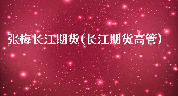 张梅长江期货(长江期货高管)_https://www.gnhpgy.com_道指期货_第1张