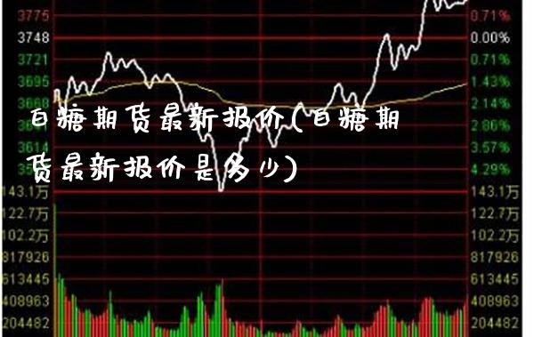 白糖期货最新报价(白糖期货最新报价是多少)_https://www.gnhpgy.com_黄金期货_第1张
