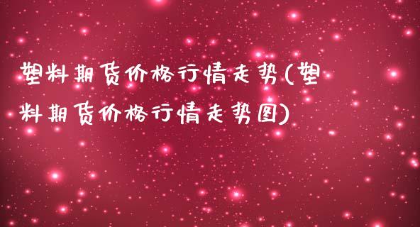 塑料期货价格行情走势(塑料期货价格行情走势图)_https://www.gnhpgy.com_原油期货_第1张