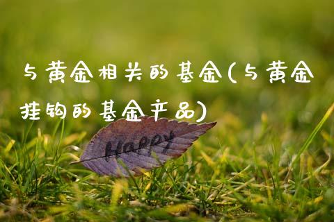 与黄金相关的基金(与黄金挂钩的基金产品)_https://www.gnhpgy.com_原油期货_第1张